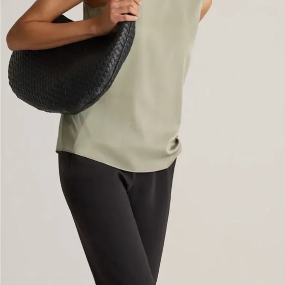 Quince Black Textured Hobo Bag - Picture 2 of 7